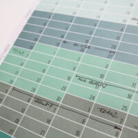 Wandkalender 2020 Wi-La-No Pastell