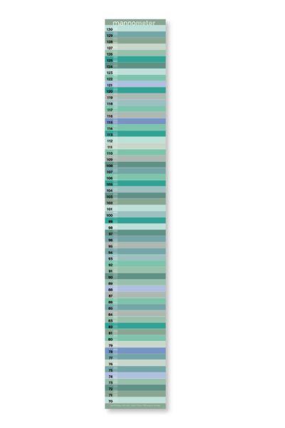 Messlatte Messleiste Mannometer Pastell