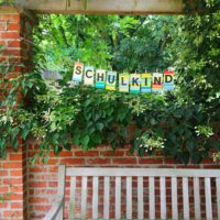 Schulkind ABC Postkarten Einschulung Erster Schultag