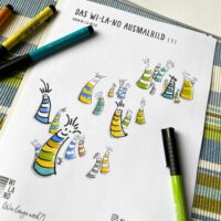 Ausmalbild Wi-La-No Malvorlage
