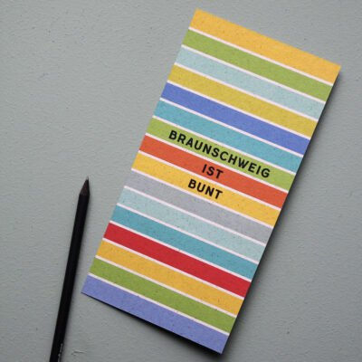 Braunschweig ist bunt Postkarte