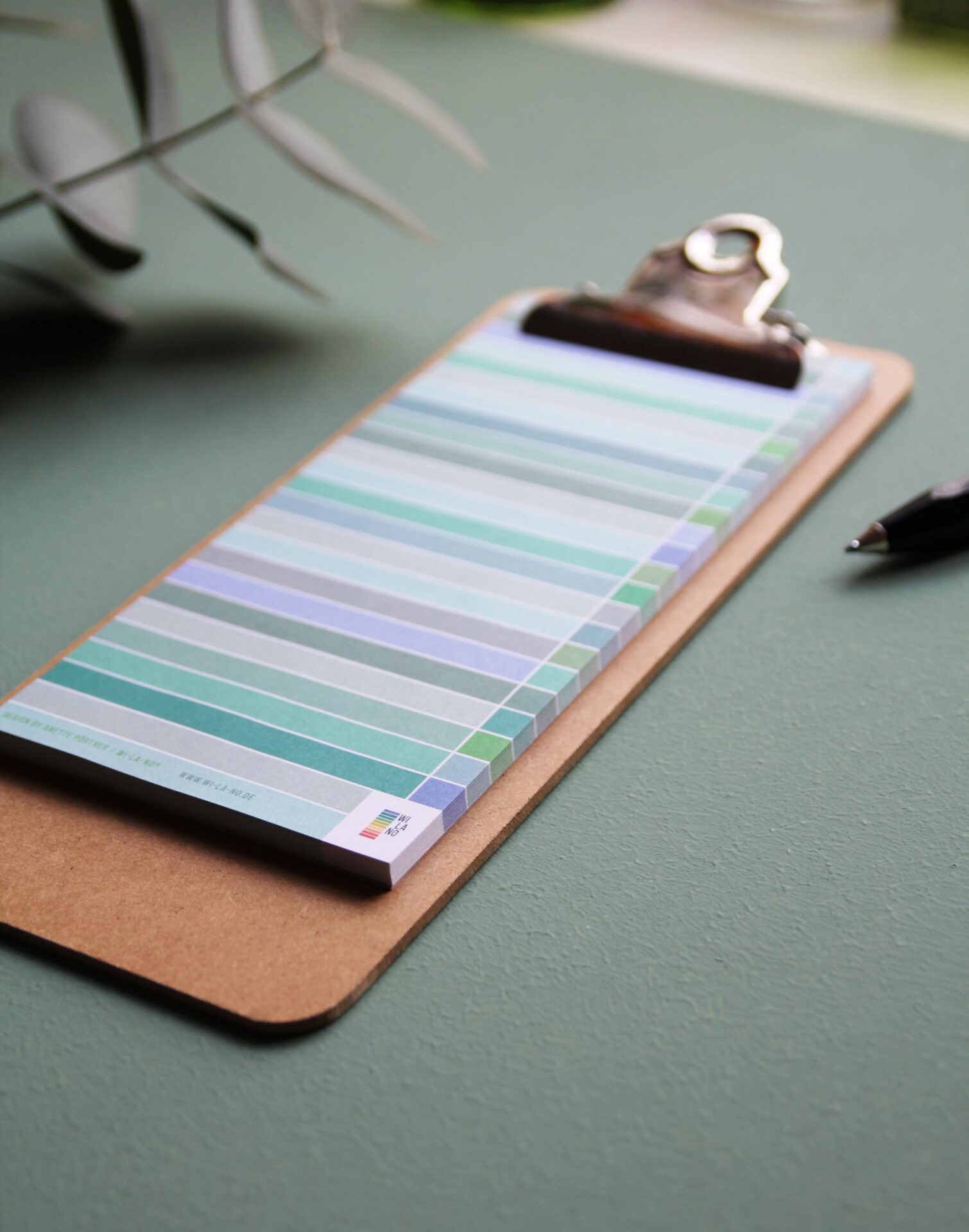 Notizblock ToDo Liste Pastell Wi-La-No 100% Recyclingpapier