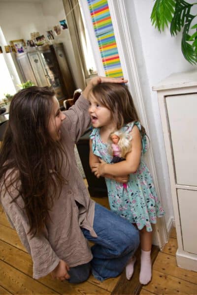 Messlatte für Kinder MannoMeter Messleiste Kinderzimmerdekoration von Wi-La-No®