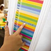 Messlatte für Kinder MannoMeter Messleiste Kinderzimmerdekoration von Wi-La-No®