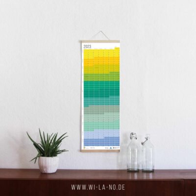 2023 Wallplanner Wandkalender Polarlights Jahresplaner 2023