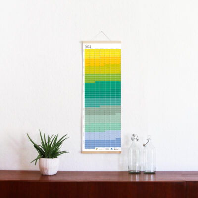 2024 Wallplanner Wandkalender Polarlights Jahresplaner 2024