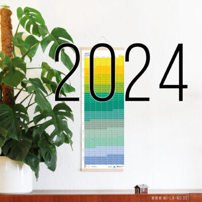 2024 Wallplanner Wandkalender Polarlights Jahresplaner 2024