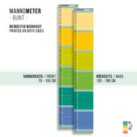 Mannometer – Die pfiffige Messlatte für Kinder - minimalistisches Design von Wi-La-No® by Anette Pörtner