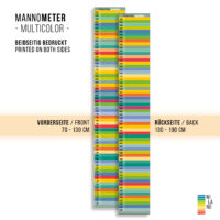 Mannometer – Die pfiffige Messlatte für Kinder - minimalistisches Design von Wi-La-No® by Anette Pörtner