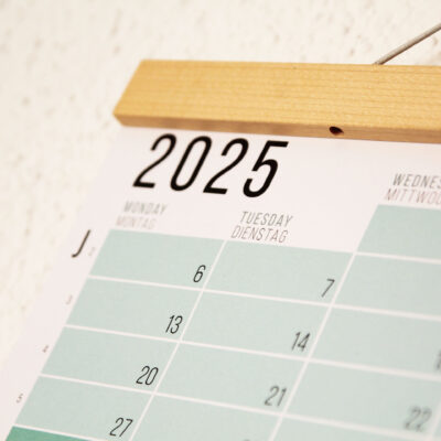 Wandkalender 2025 Pastell Türkis Kalender Jahresplaner 2025 Homeoffice Wallplanner Designkalender