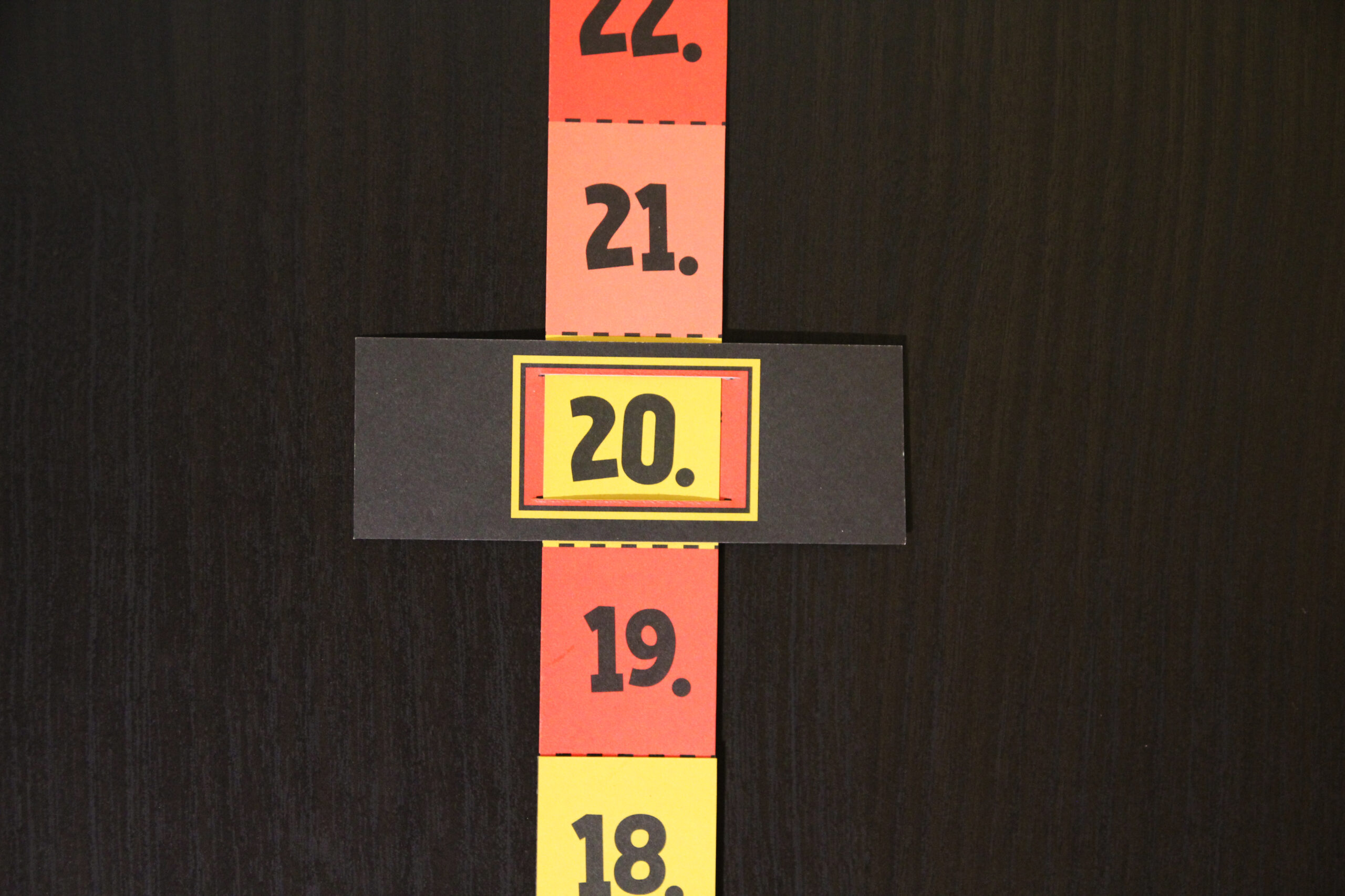 DIY Adventskalender Bastelbogen – Bild 6