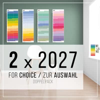 Doppelpack Wi-La-No- Wandkalender 2027